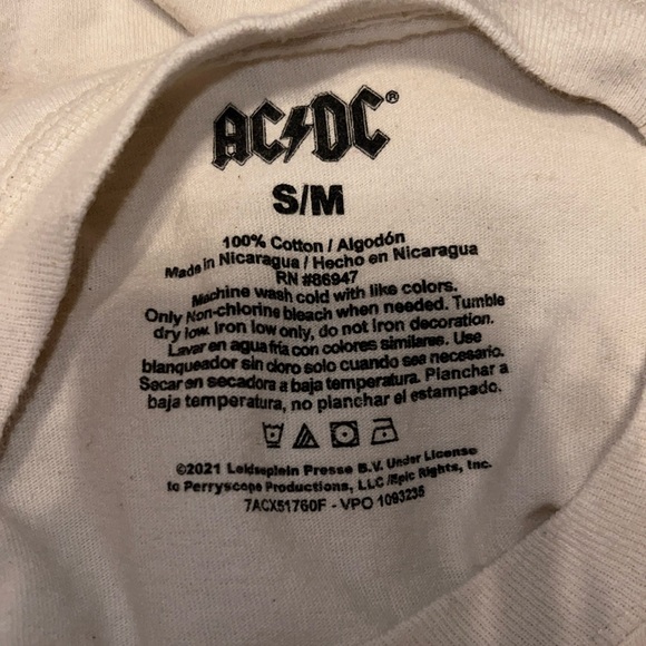 AC/DC Size S / M - Picture 4 of 6